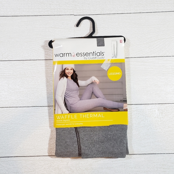 Cuddl Duds Intimates & Sleepwear Cuddl Duds Warm Essentials Waffle